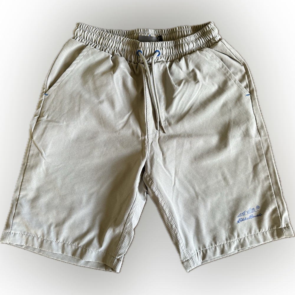 Eddie Bauer swim trunks size small gray